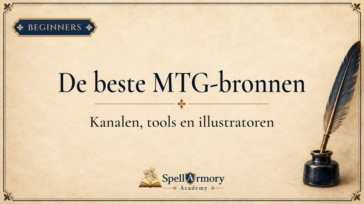 De beste MTG-bronnen: YouTube-kanalen, tools en artists om te volgen