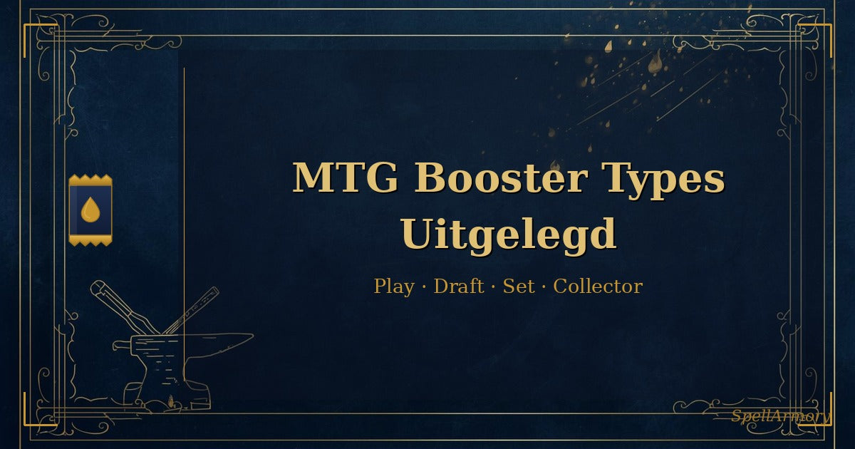MTG Booster Types Uitgelegd: Play, Collector, Draft & Set Booster