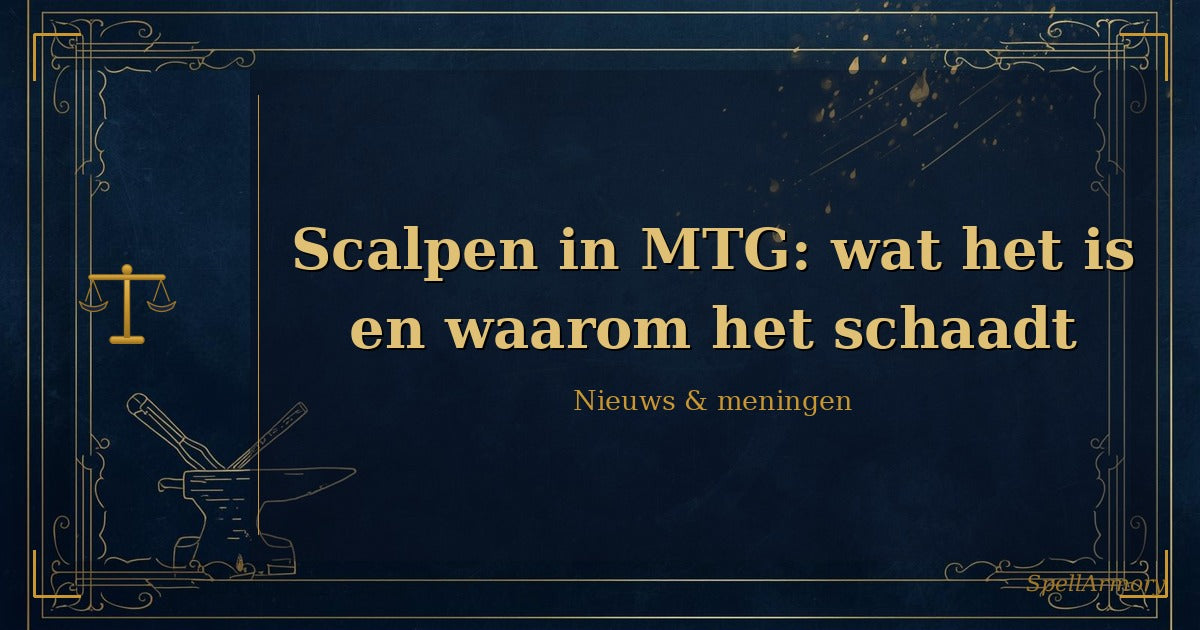 Scalpen in Magic: The Gathering — wat het is en waarom het de hobby schaadt
