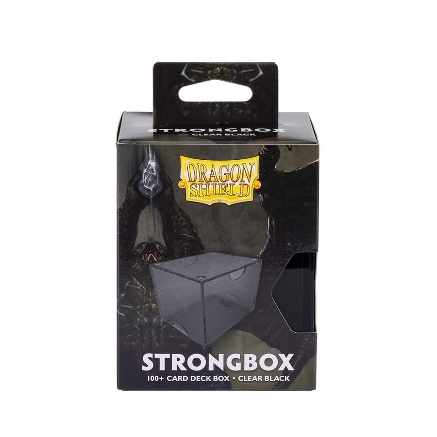Dragon Shield: Strongbox - Clear Black
