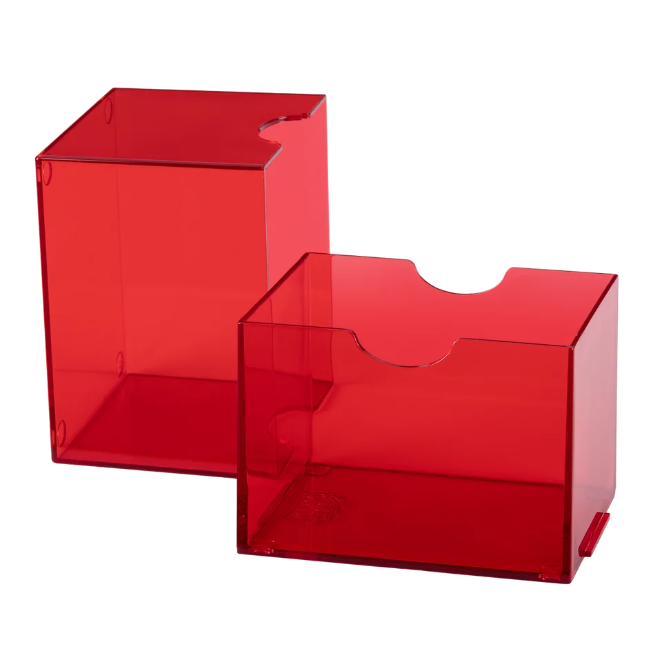 Dragon Shield: Strongbox - Clear Red