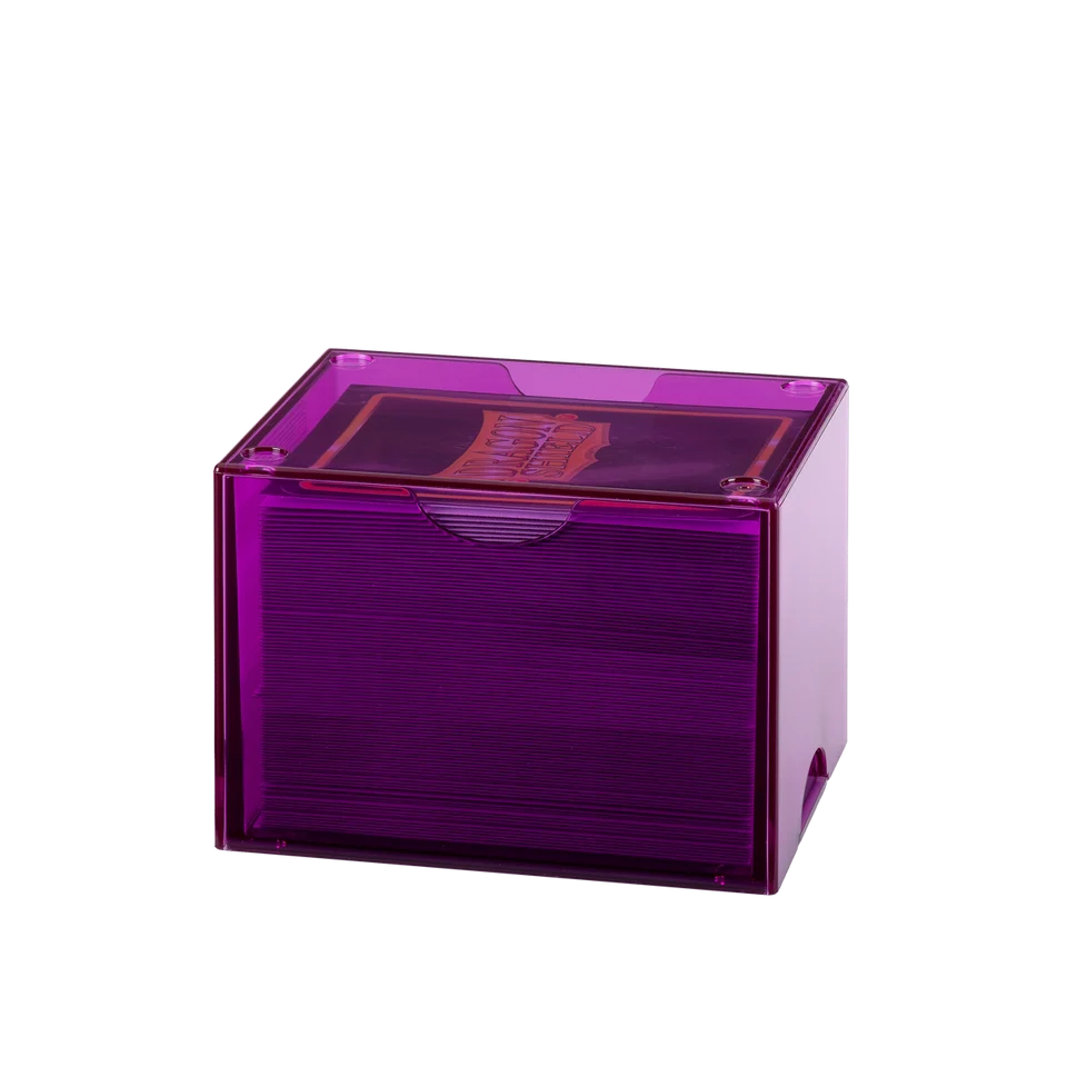 Dragon Shield: Strongbox - Clear Purple