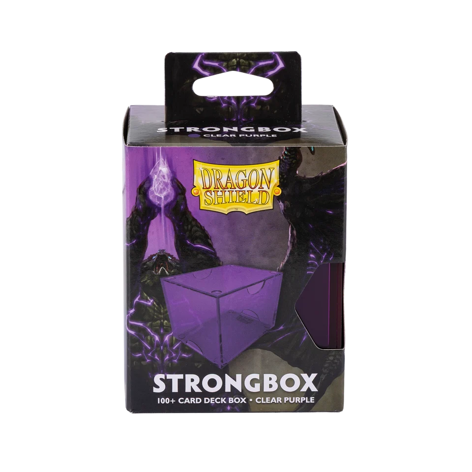 Dragon Shield: Strongbox - Clear Purple
