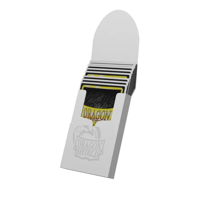 Dragon Shield Cube Shell – Ashen White (8 stuks)