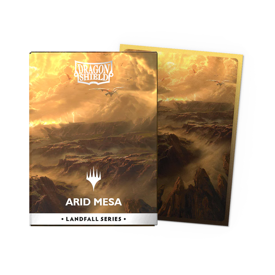 Dragon Shield: Landfall Series - Arid Mesa - Matte Dual Art Sleeves (100)