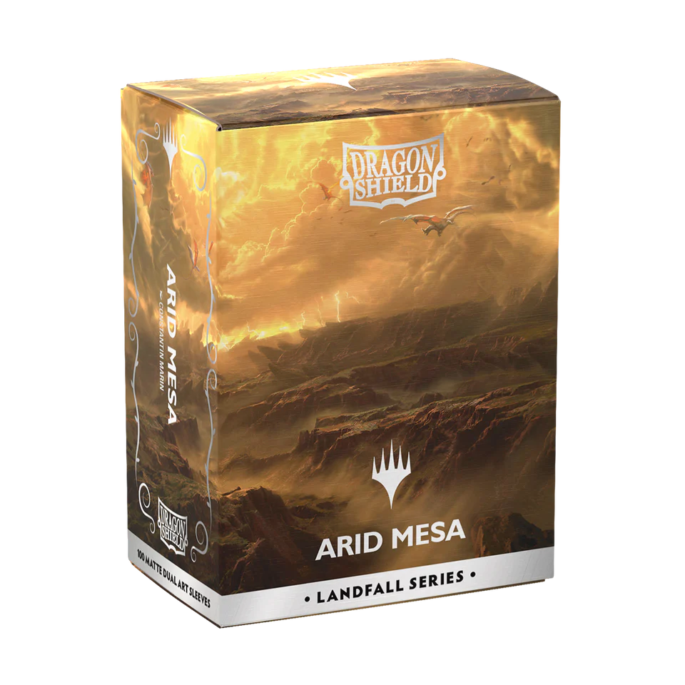 Dragon Shield: Landfall Series - Arid Mesa - Matte Dual Art Sleeves (100)