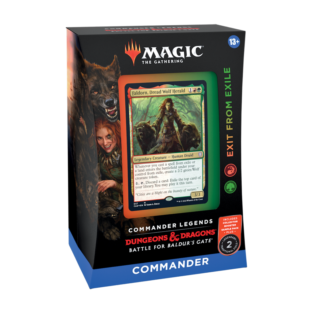 Baldur's Gate Commander Deck: Exit from Exile