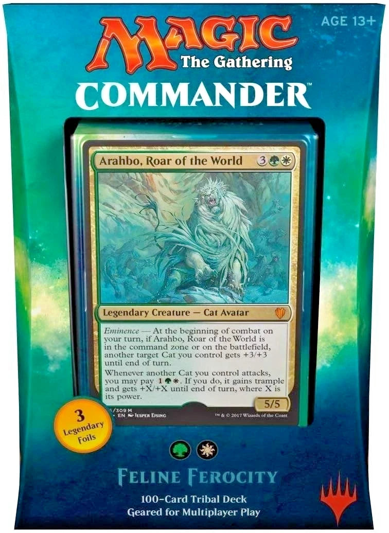 Commander 2017 Commander Deck: Feline Ferocity