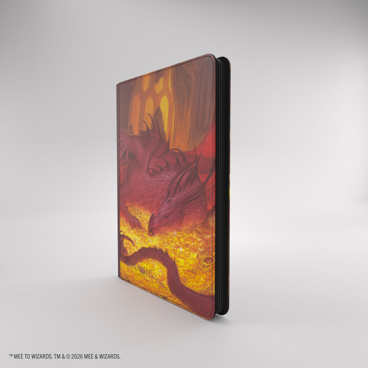 Gamegenic | The Hobbit Zip-Up Album 18-Pocket – Smaug's Mox Amber