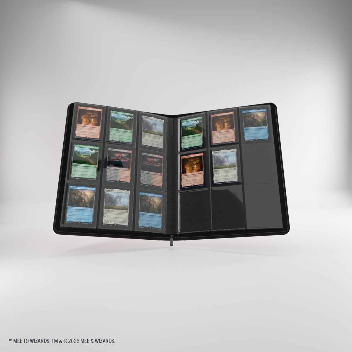Gamegenic | The Hobbit Zip-Up Album 18-Pocket – Smaug's Mox Amber