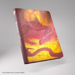 Gamegenic | The Hobbit Zip-Up Album 18-Pocket – Smaug's Mox Amber