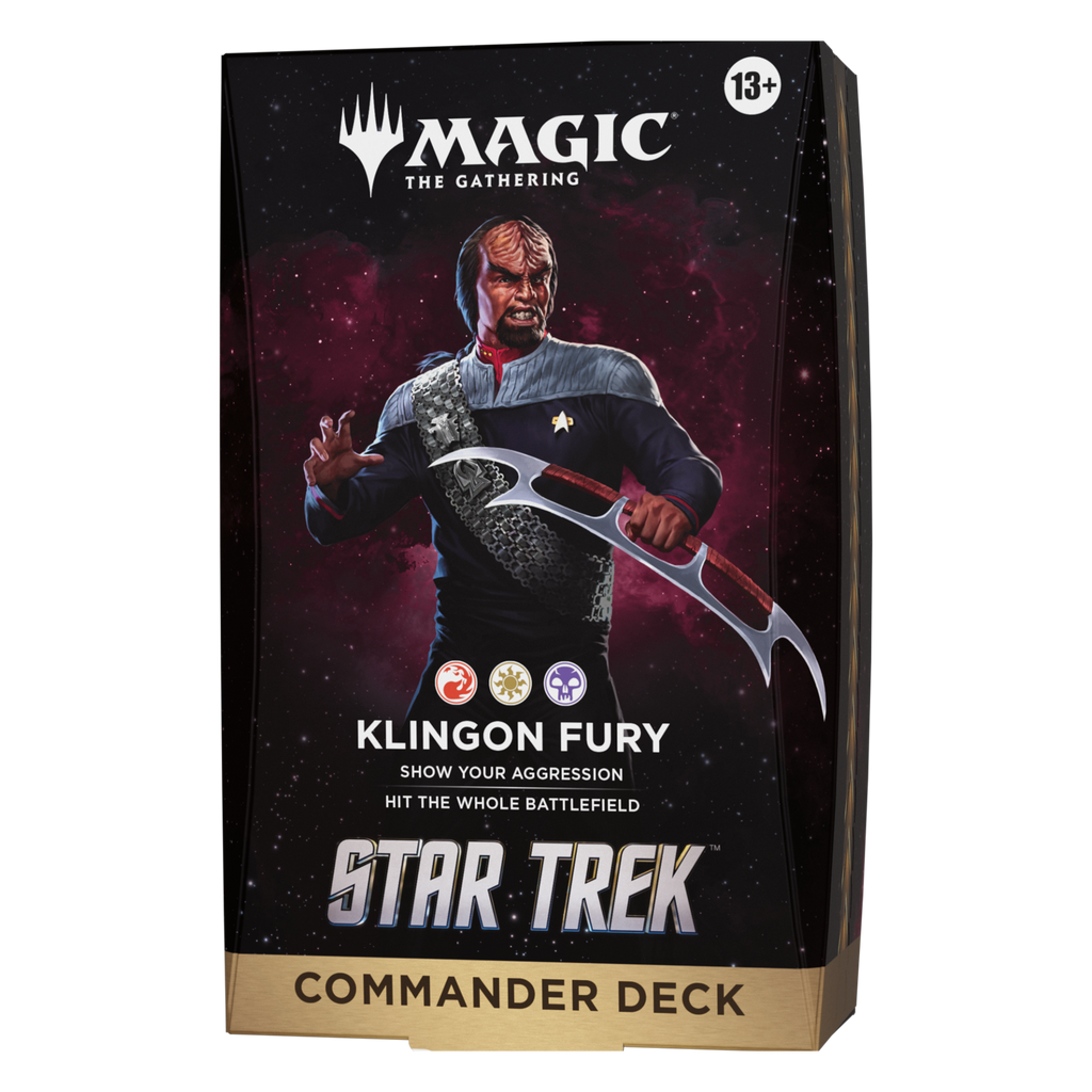 [PRE-ORDER] Star Trek Commander Deck: Klingon Fury