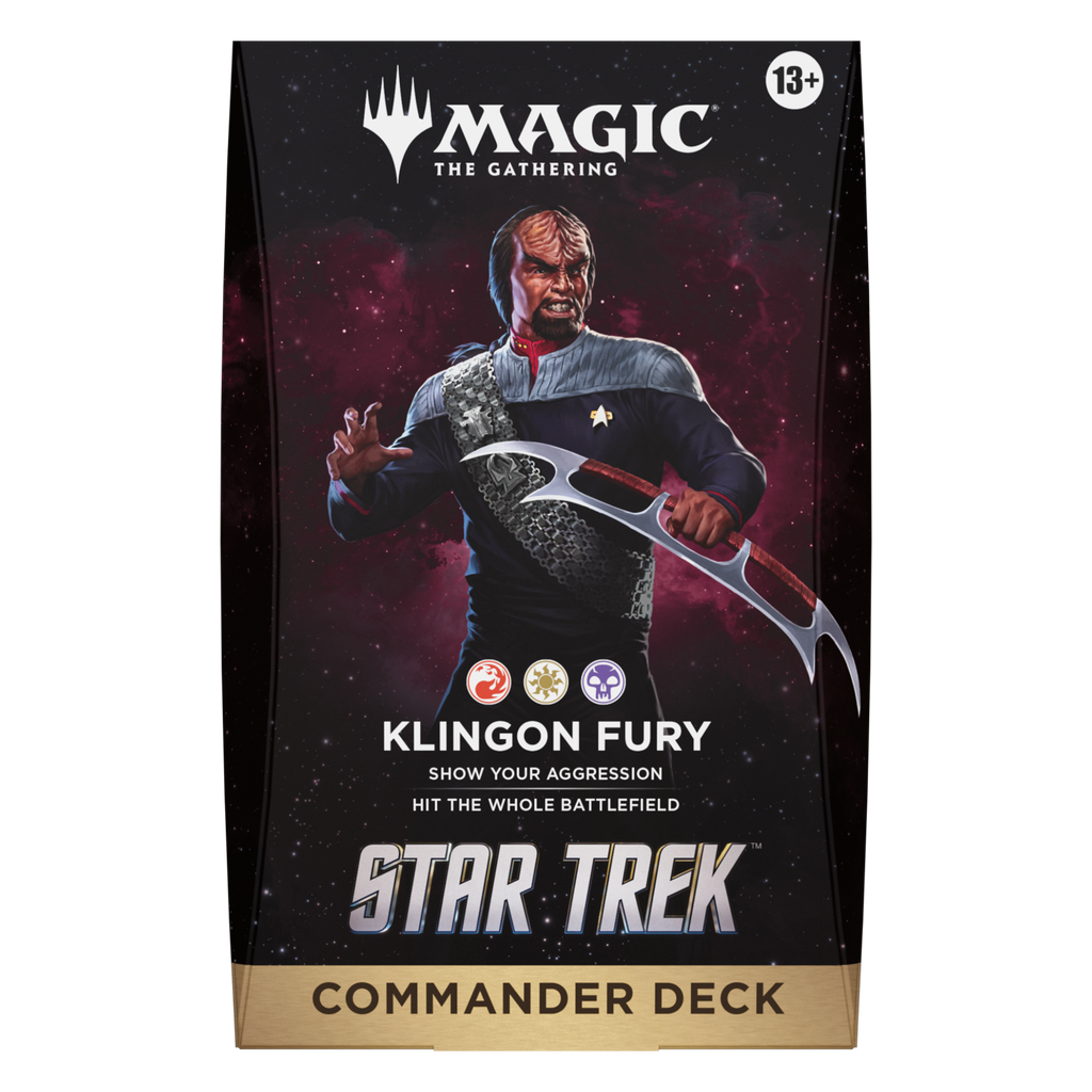 [PRE-ORDER] Star Trek Commander Deck: Klingon Fury