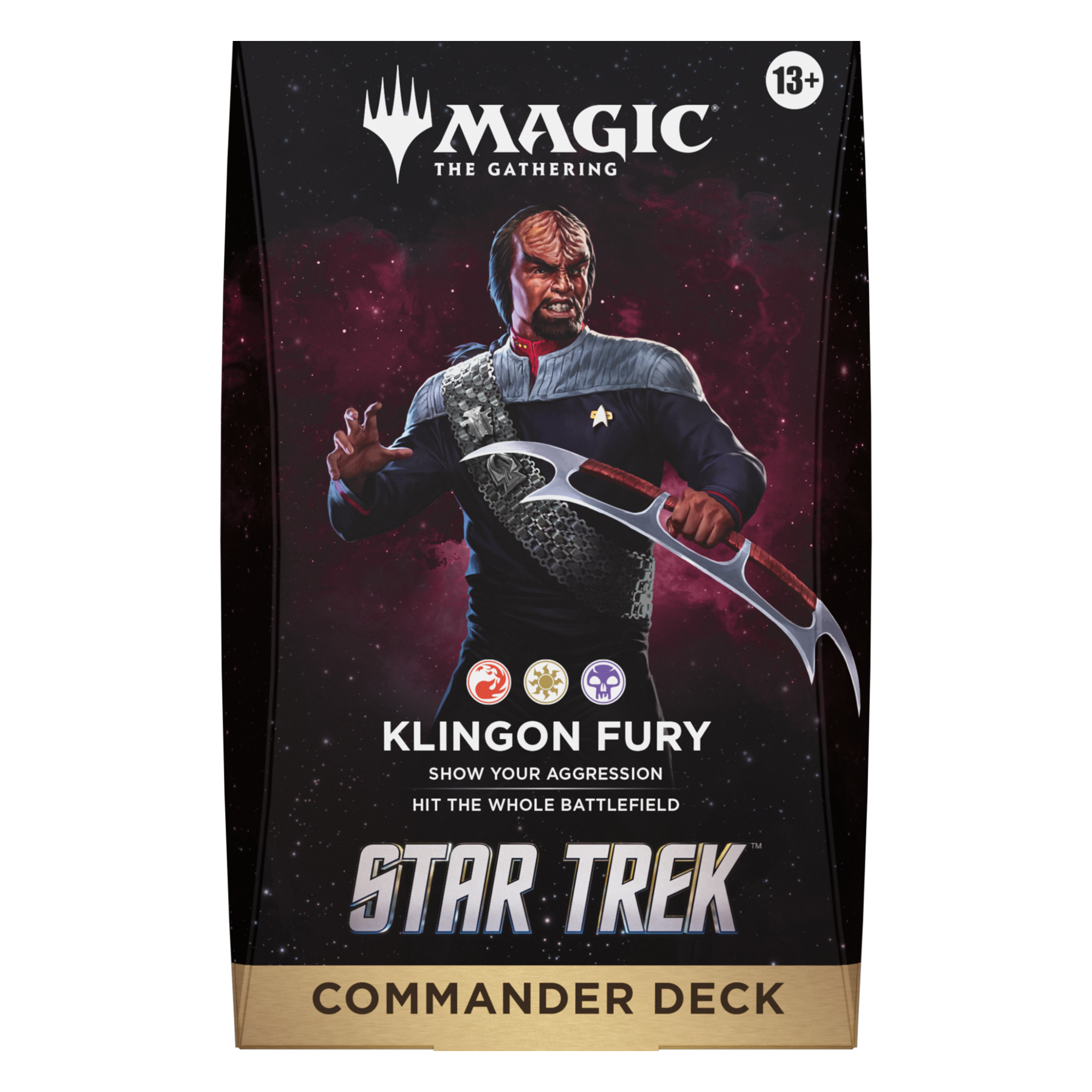 [PRE-ORDER] Star Trek Commander Deck: Klingon Fury