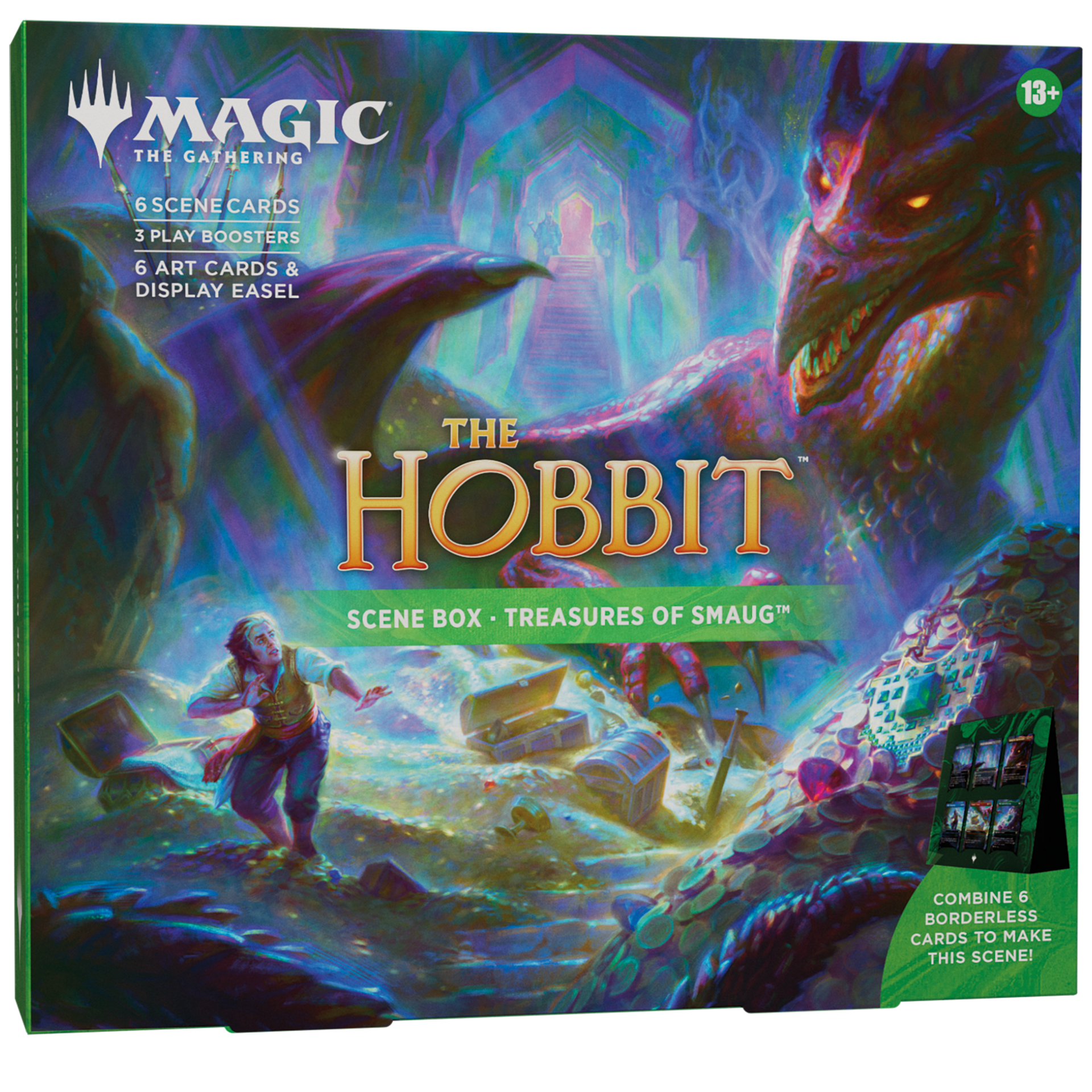 smaug mtg card PRE-ORDER The Hobbit Scene Box Treasures of Smaug - Magic The Gathering