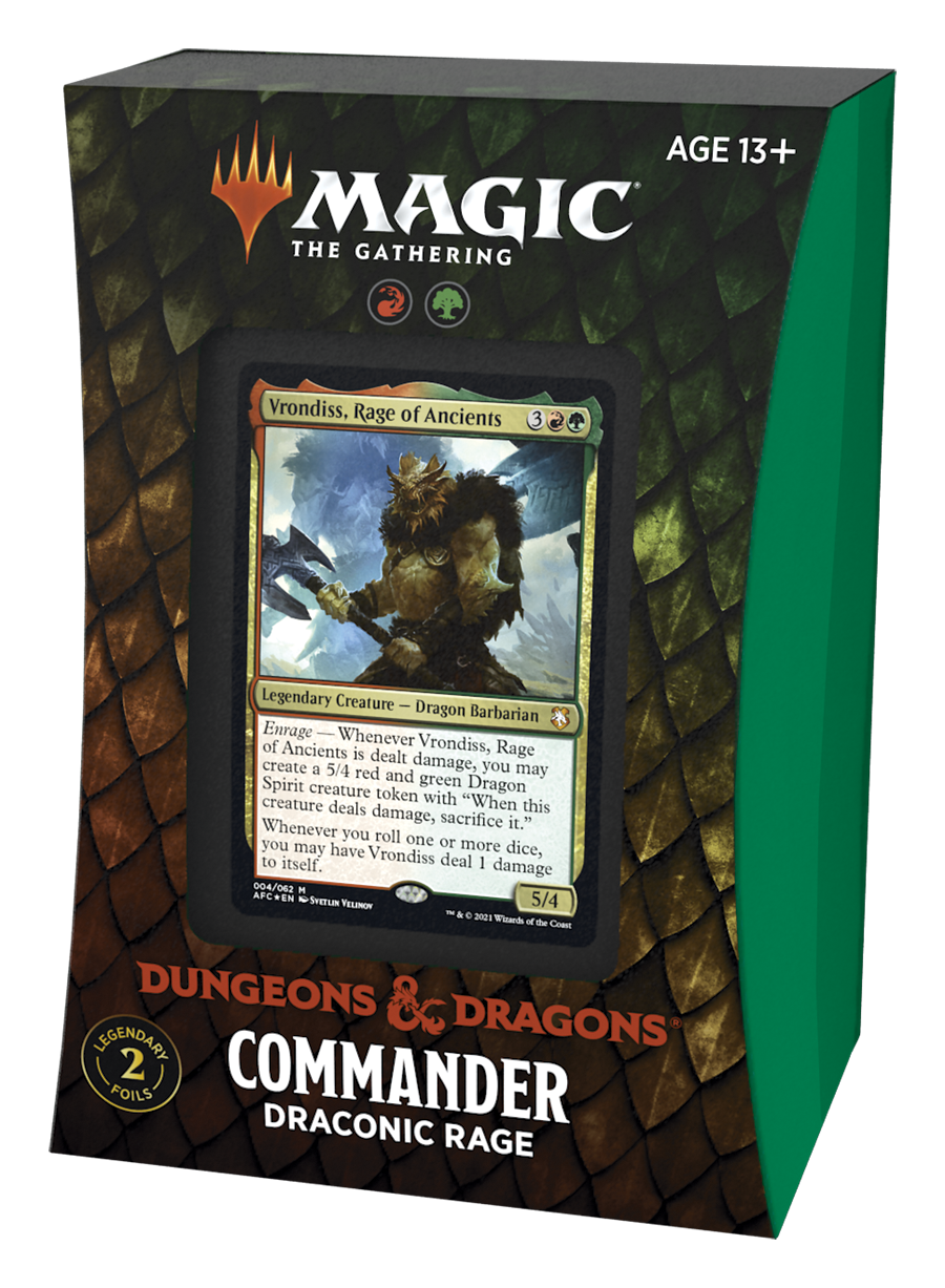 Adventures in the Forgotten Realms Commander Deck: Draconic Rage