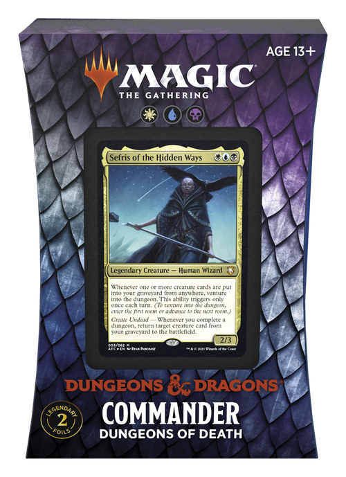 Adventures in the Forgotten Realms Commander Deck: Dungeons of Death