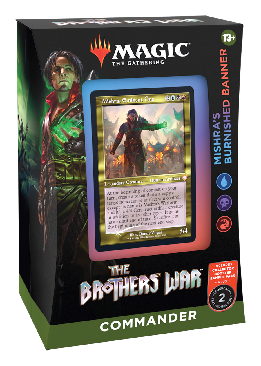 The Brothers' War Commander Deck: Mishra's Burnished Banner