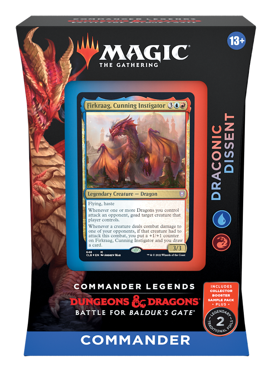 Baldur's Gate Commander Deck: Draconic Dissent
