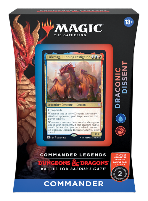 Baldur's Gate Commander Deck: Draconic Dissent