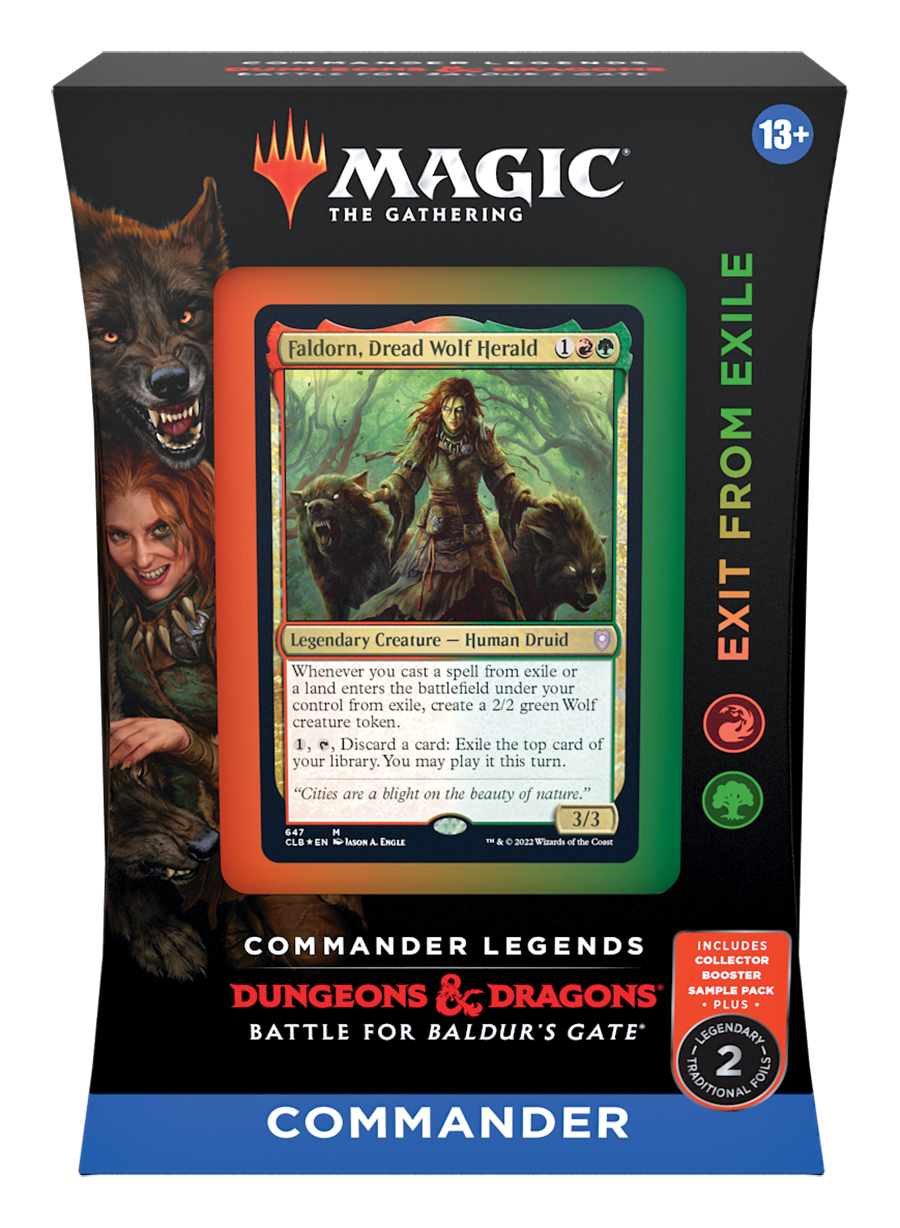 Baldur's Gate Commander Deck: Exit from Exile