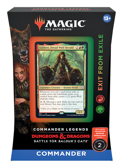 Baldur's Gate Commander Deck: Exit from Exile