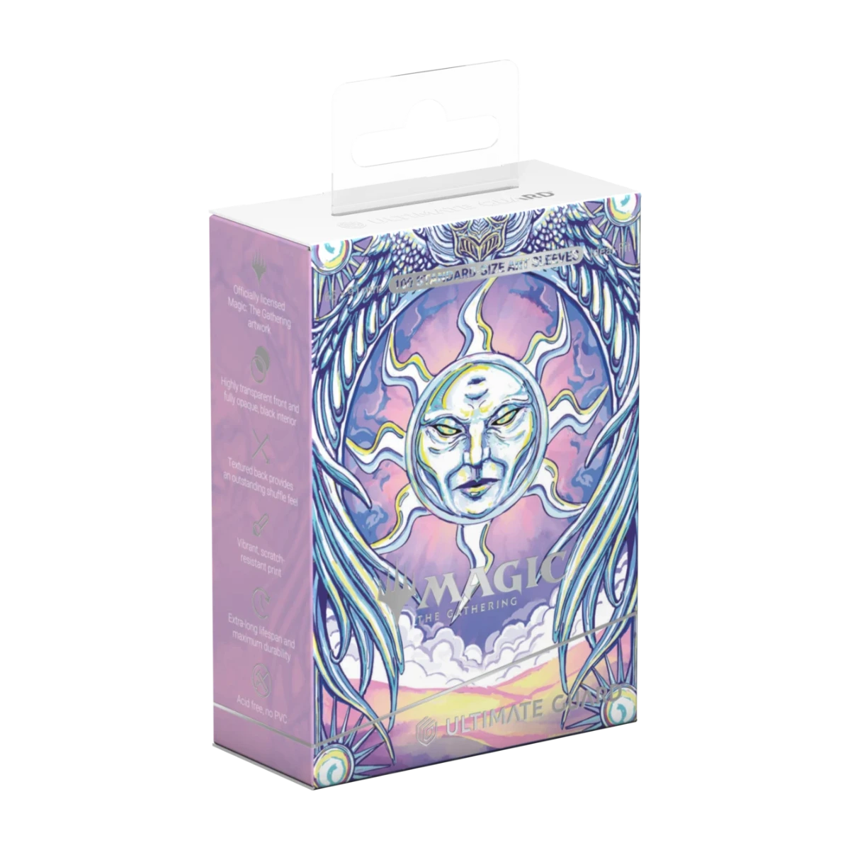 Ultimate Guard Mana Token Art Sleeves: Plains (100), doos voorkant