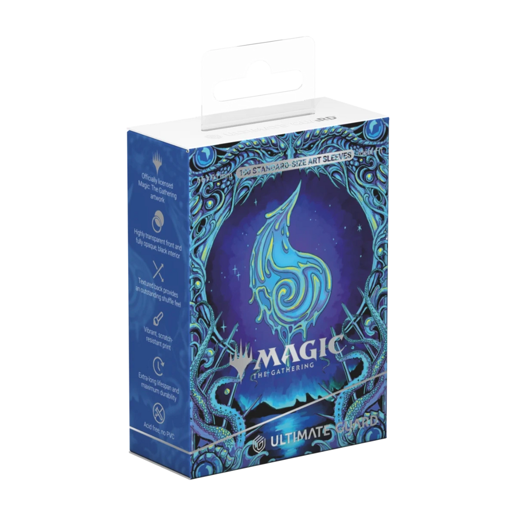 Ultimate Guard Mana Token Art Sleeves: Island (100), doos voorkant