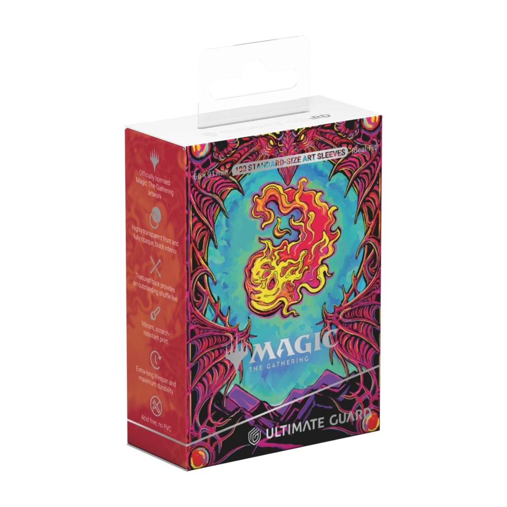 Ultimate Guard Mana Token Art Sleeves: Mountain (100), doos voorkant