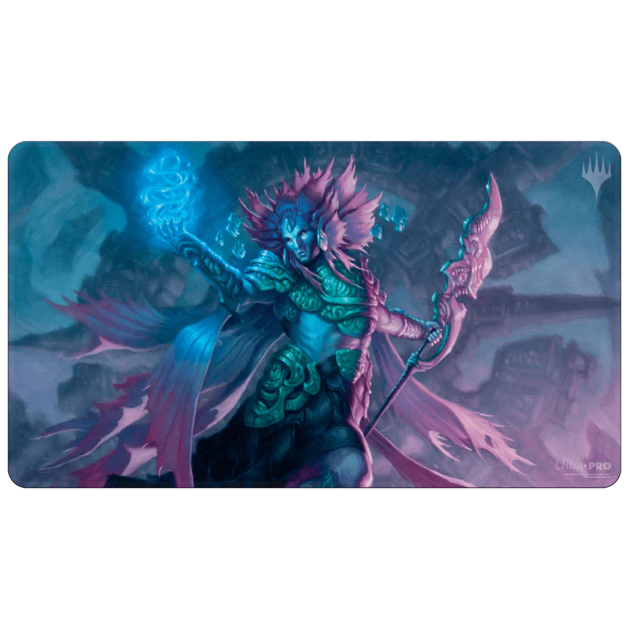 Ultra Pro Playmat - MTG Lost Caverns of Ixalan - Hakbal of the Surging Soul