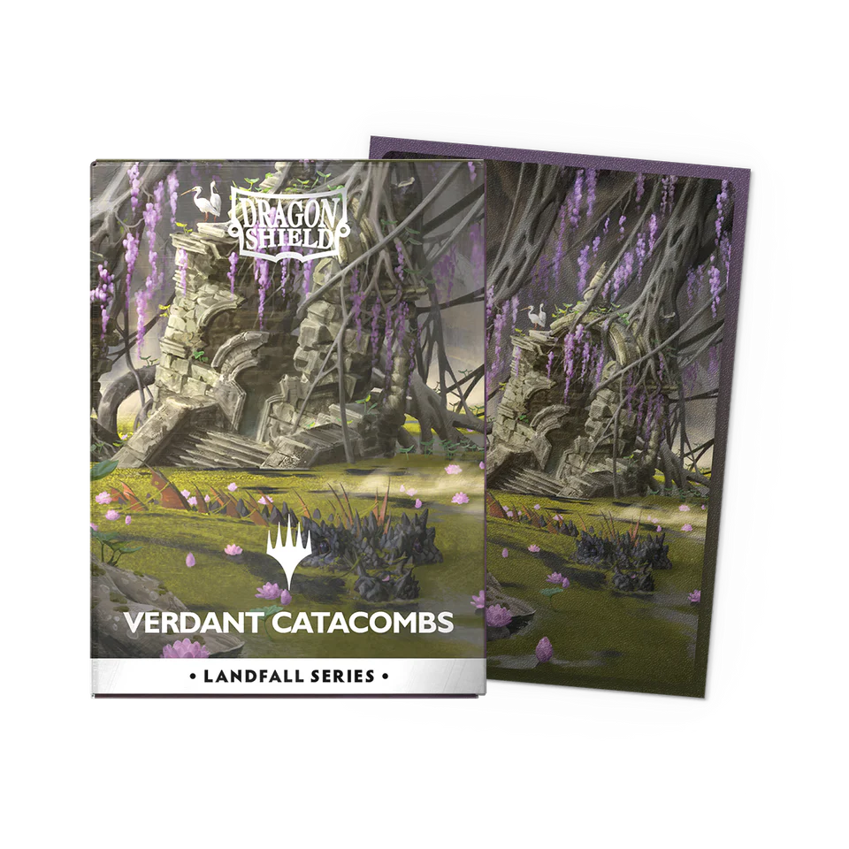 Dragon Shield: Landfall Series - Verdant Catacombs - Matte Dual Art Sleeves (100)