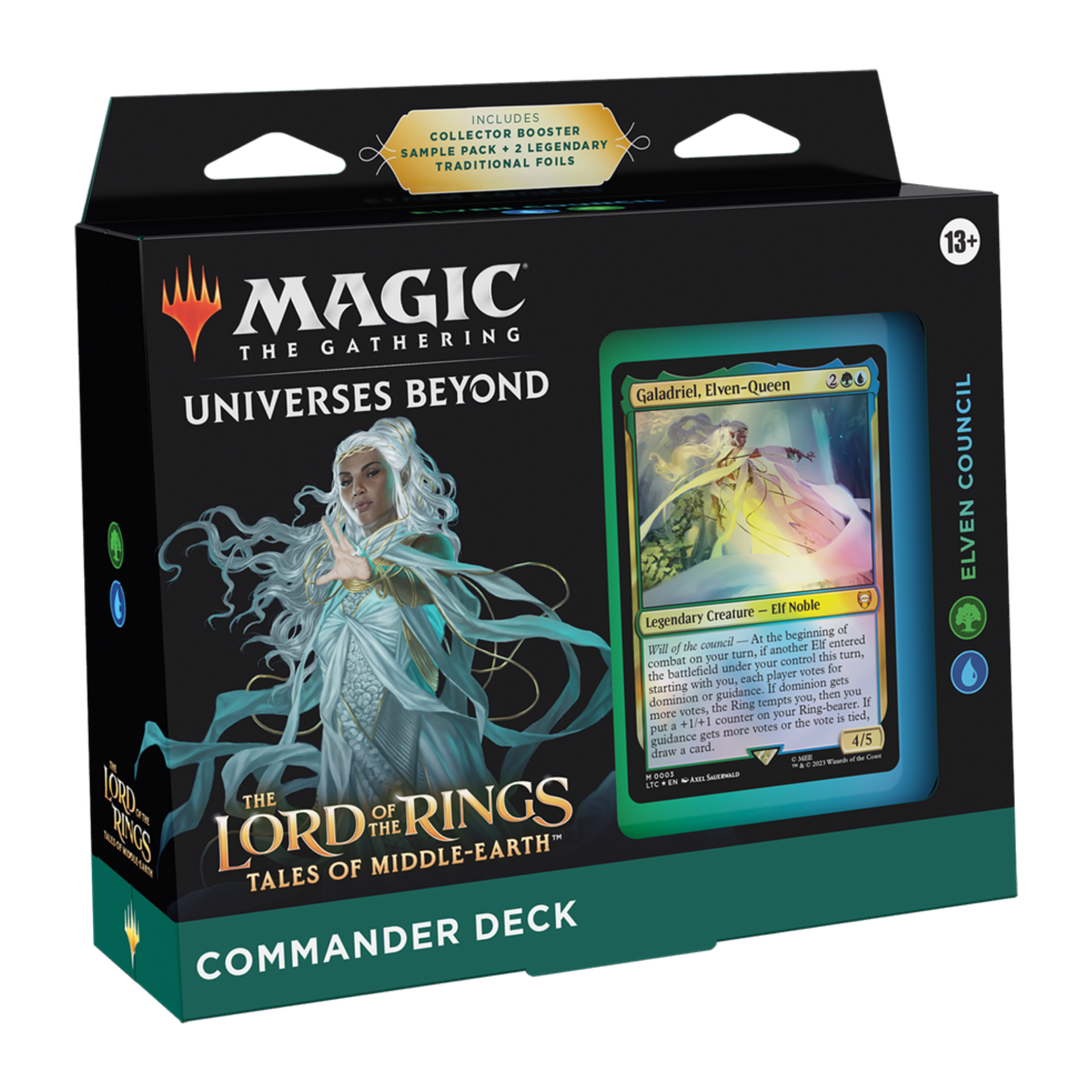 mtg lord of the rings commander decks Lord of the Rings Elven Council Commander Deck MTG