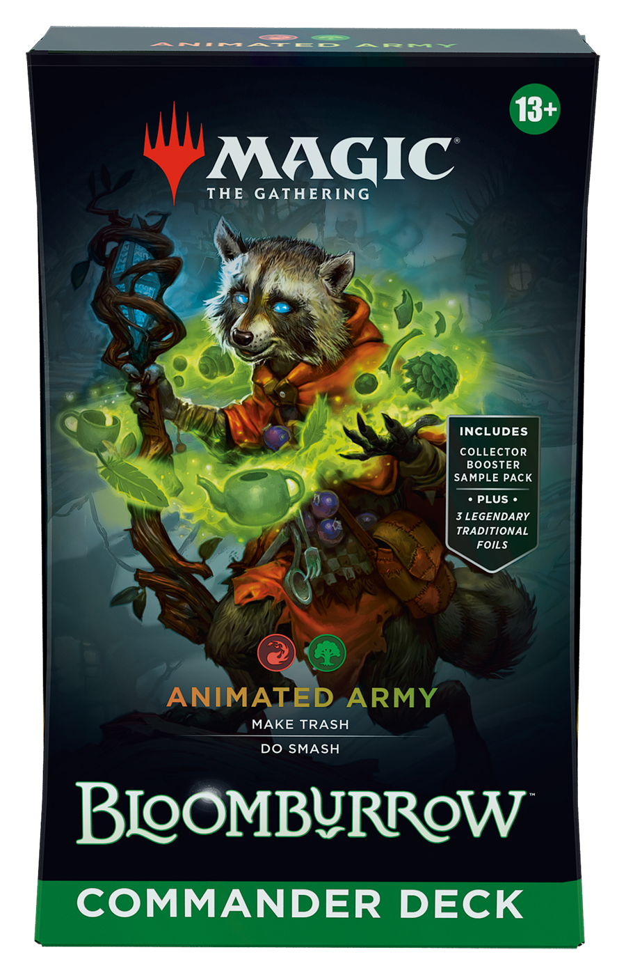 Bloomburrow Animated Army, vooraanzicht van de verpakking