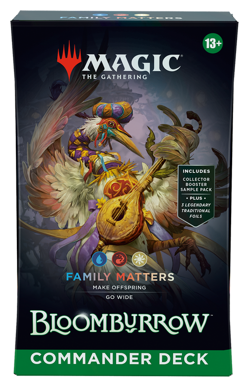 Bloomburrow Family Matters, vooraanzicht van de verpakking