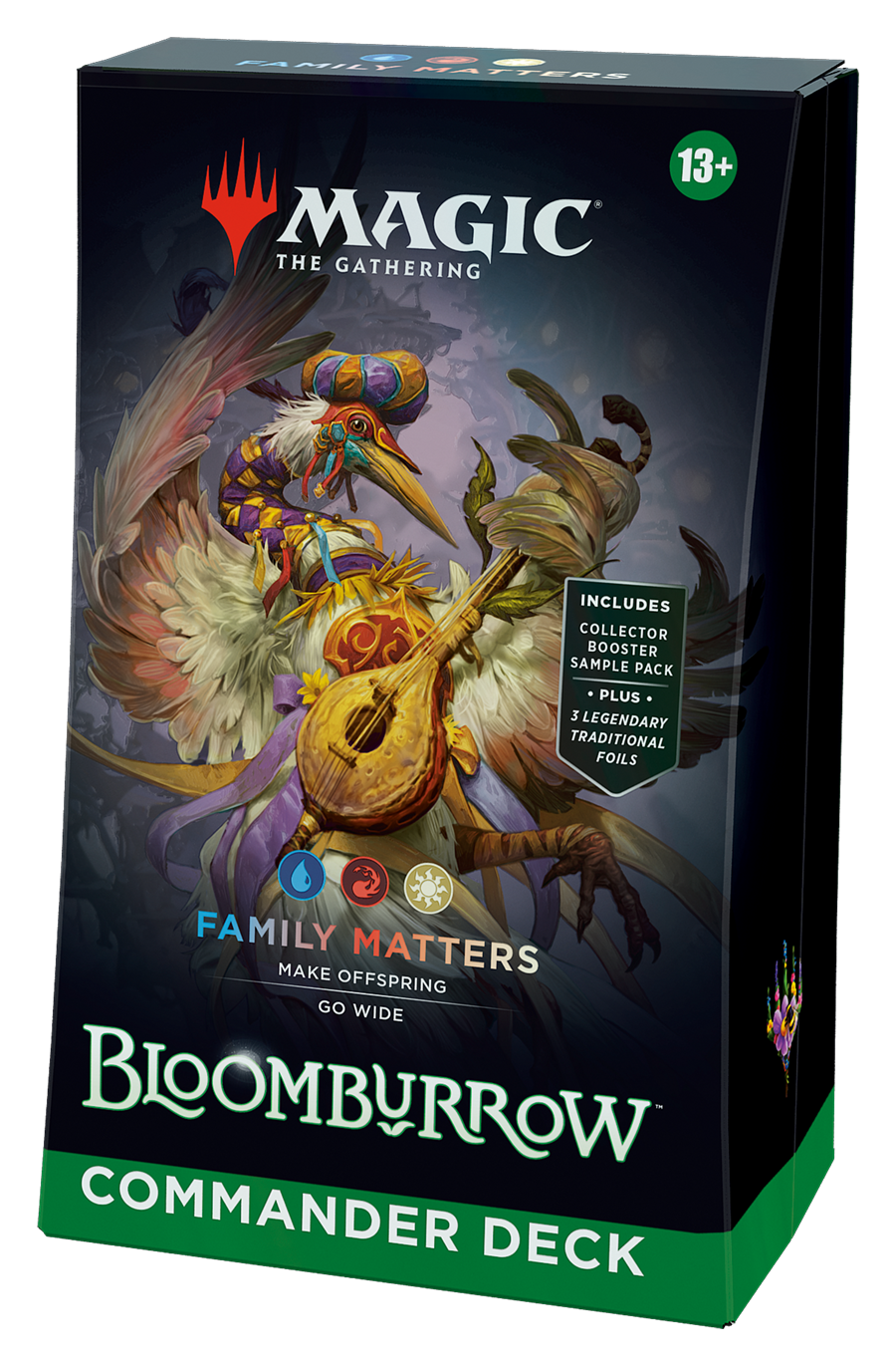 Bloomburrow Family Matters, verpakking schuin van de andere zijde