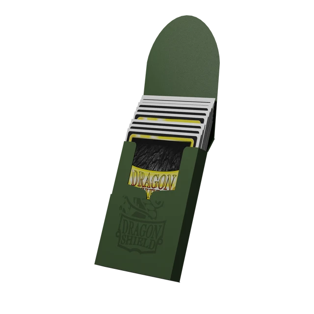 Dragon Shield Cube Shell - Forest Green (8 stuks)