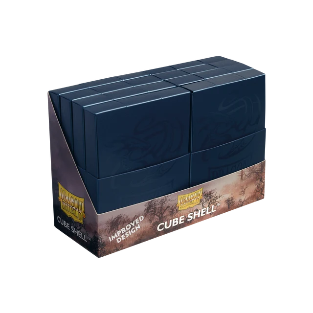 Dragon Shield Cube Shell - Midnight Blue (8 stuks)
