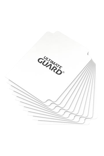 Ultimate Guard: Card Dividers Wit (10 stuks)