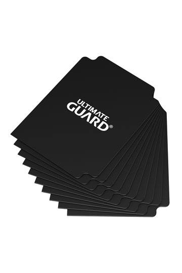 Ultimate Guard: Card Dividers Zwart (10 stuks)
