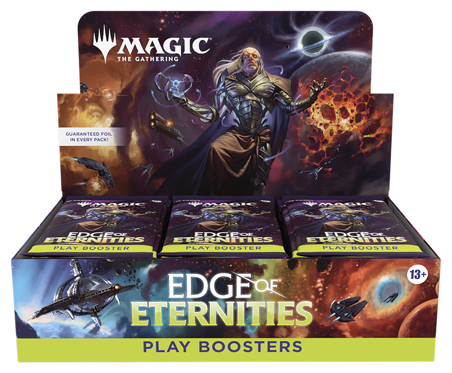 Edge of Eternities: Play Booster Box, recht vooraanzicht van de verpakking
