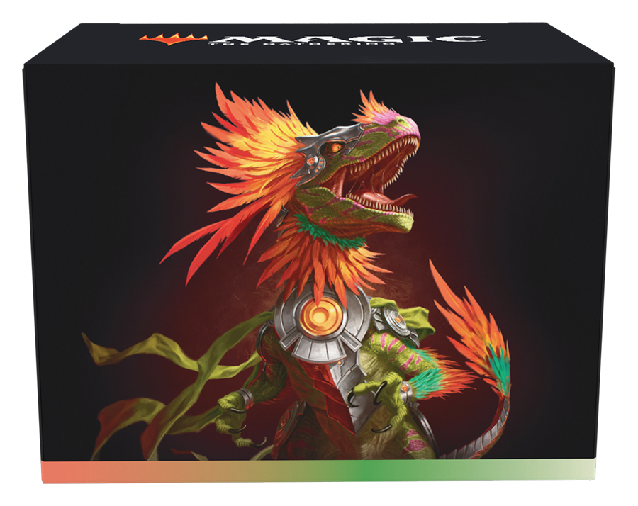 The Lost Caverns of Ixalan Veloci-Ramp-Tor Commander Deck, meegeleverde kartonnen deckbox