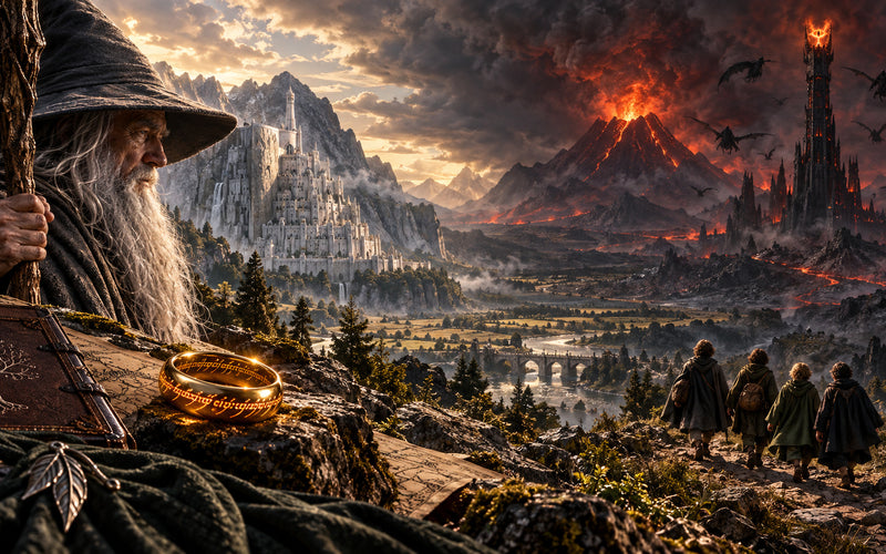 Gandalf, Minas Tirith y Mordor en Tales of Middle-earth