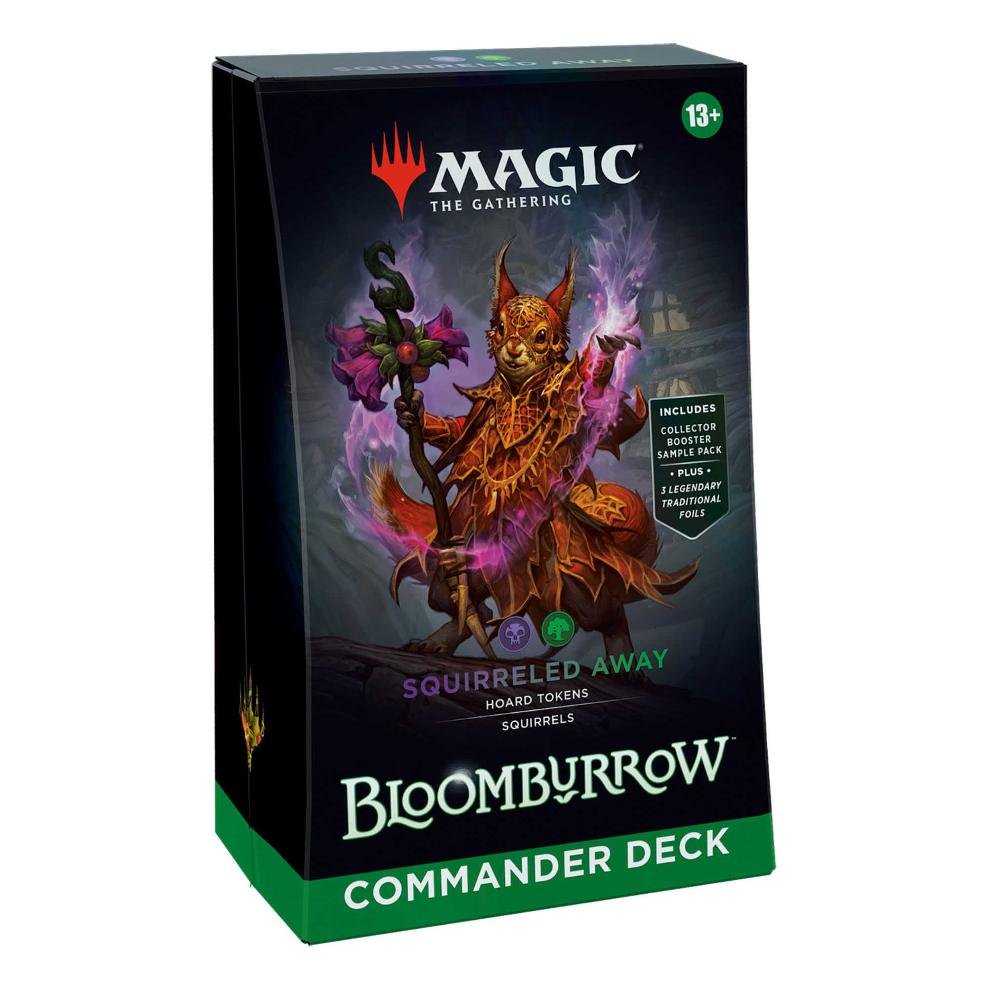 bloomburrow mtg commander deck Squirreled Away Commander Deck (Bloomburrow) MTG