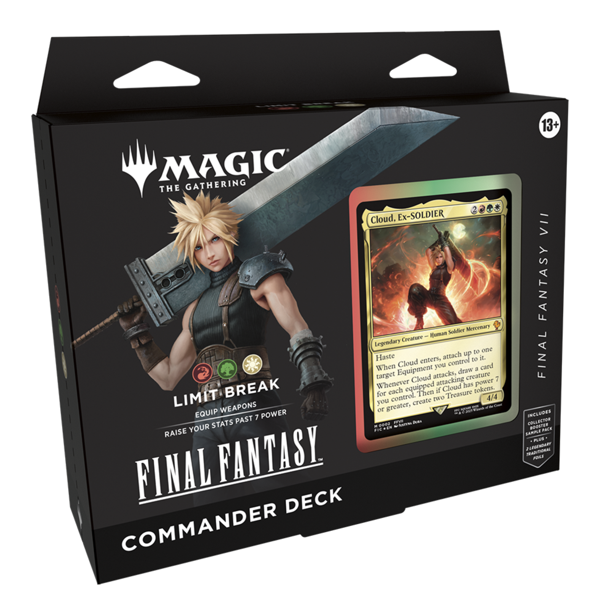 final fantasy barret mtg Final Fantasy Limit Break Commander Deck MTG