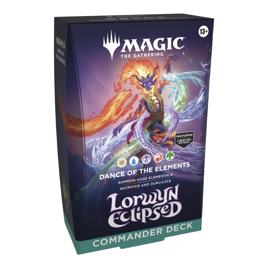 Lorwyn Eclipsed Commander Deck: Dance of the Elements, Magic: The Gathering, sealed