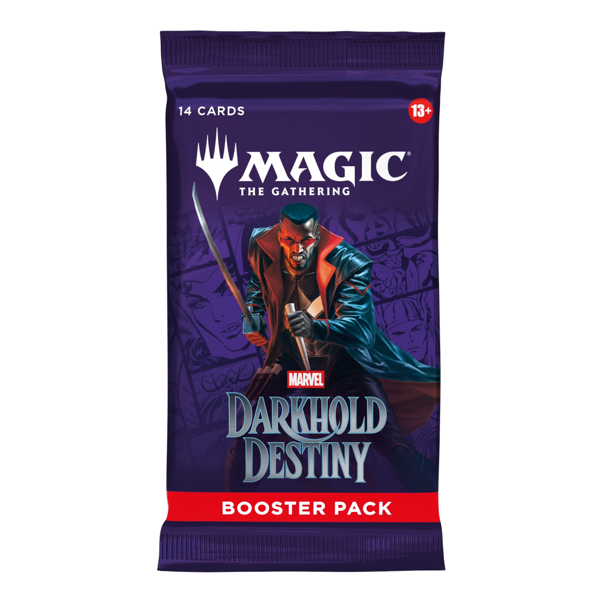 Marvel Darkhold Destiny: Booster Pack (Blade-artwork)