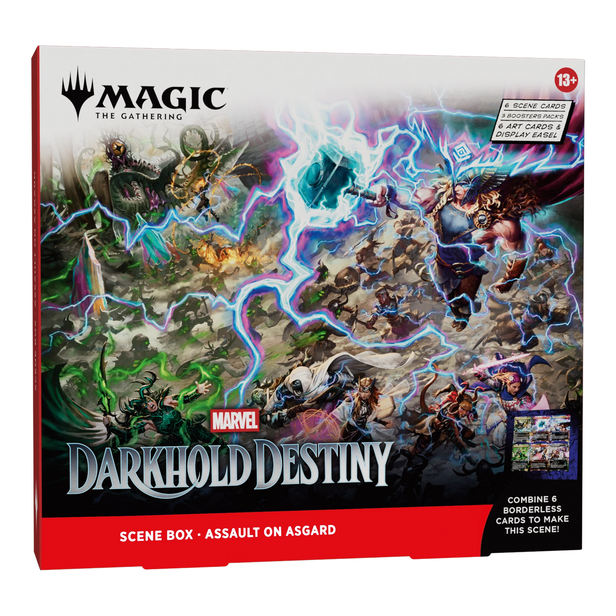 Marvel Darkhold Destiny: Scene Box - Assault on Asgard