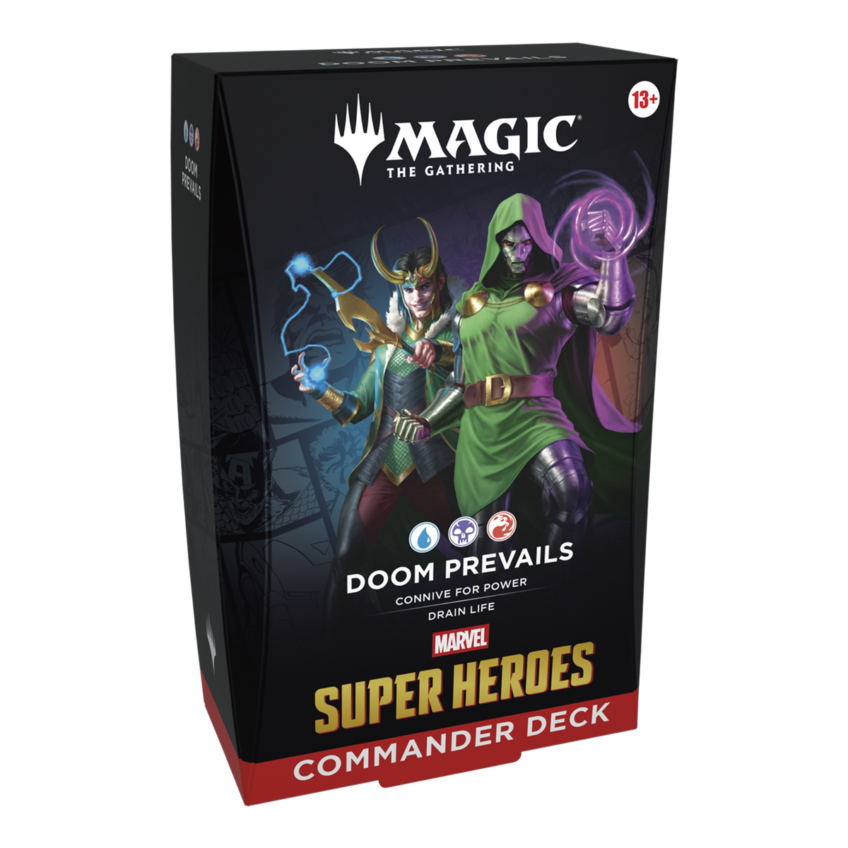 Pre-order Marvel Super Heroes Doom Prevails Commander Deck MTG