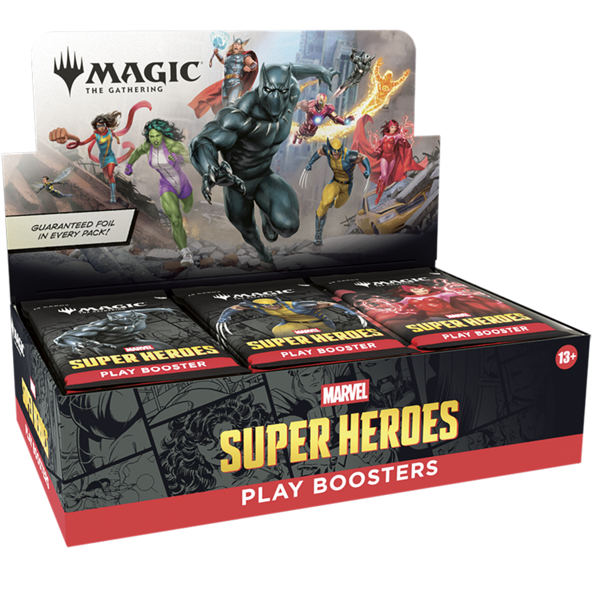 [PRE-ORDER] Marvel Super Heroes - Play Booster Box