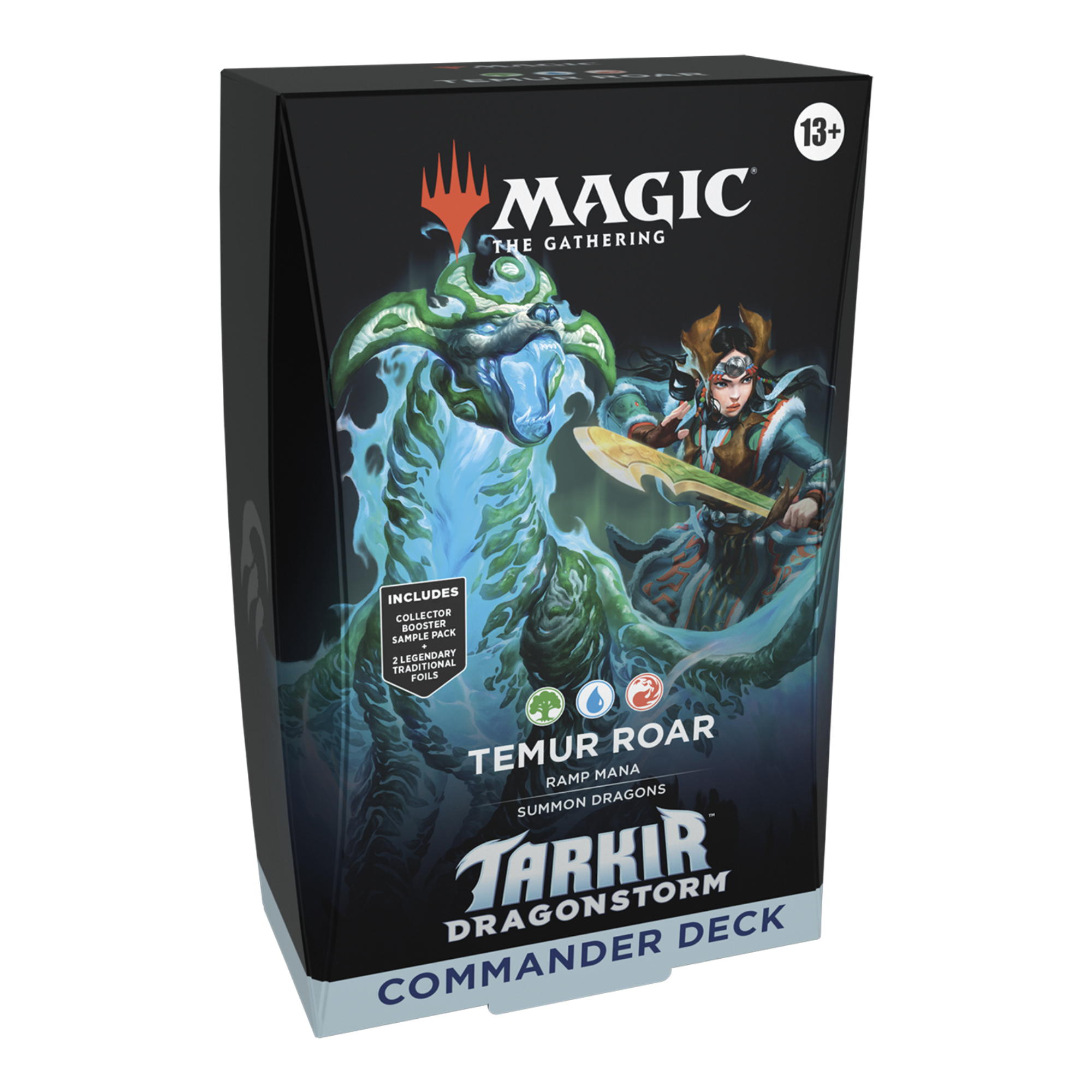 Temur Roar Commander Deck (Tarkir Dragonstorm) MTG | SpellArmory Temur Roar Commander Deck (Tarkir Dragonstorm) MTG | SpellArmory